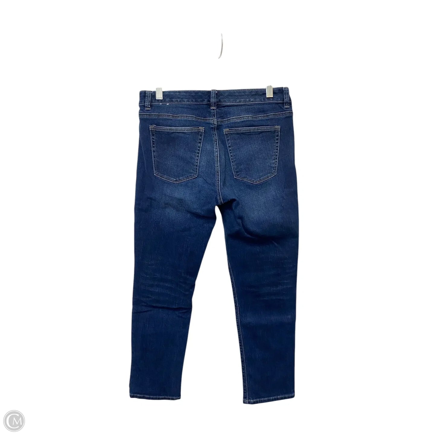 Jeans Straight By White House Black Market In Blue Denim, Size: 6