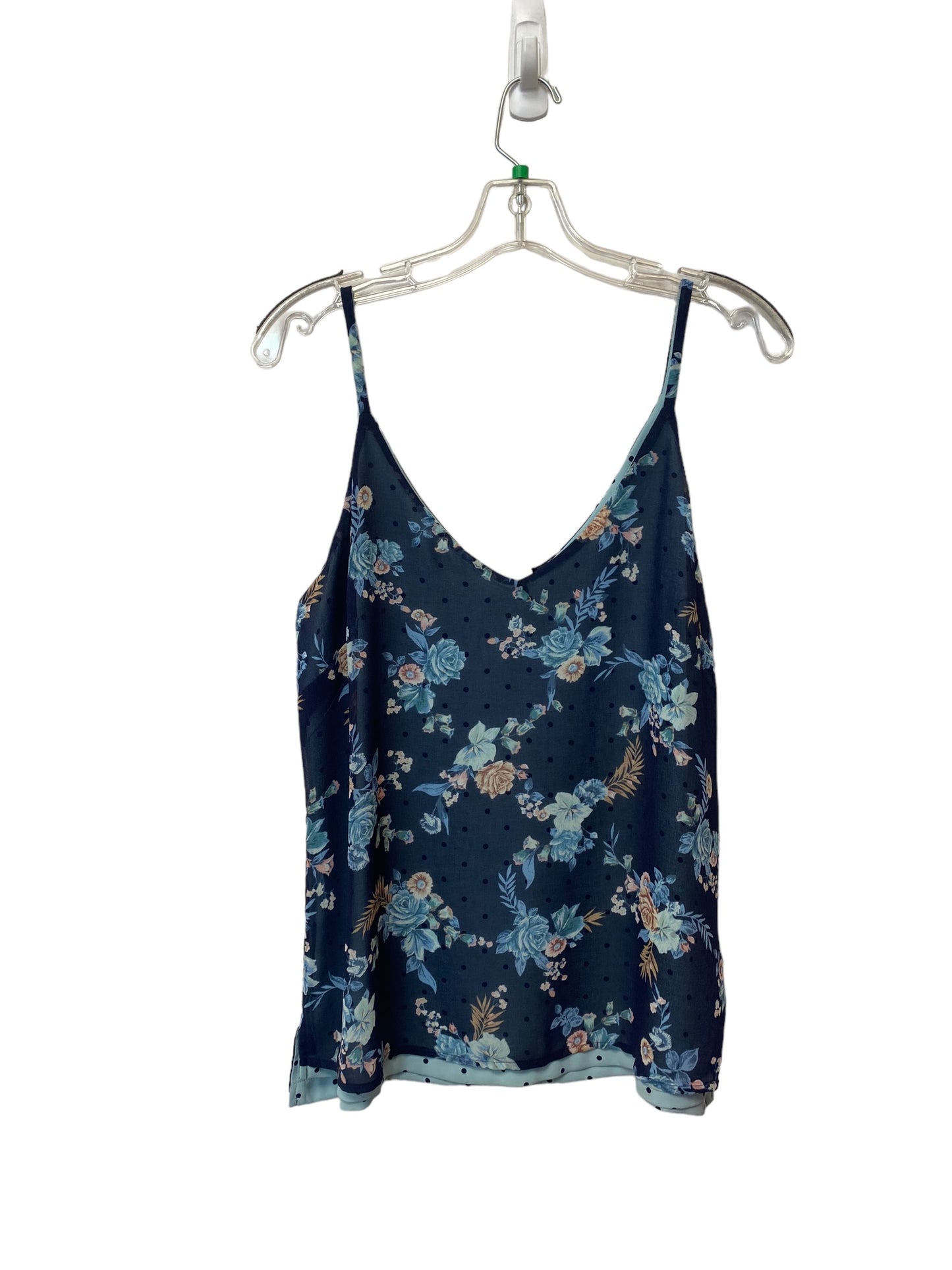 Floral Print Tank Top White House Black Market, Size M