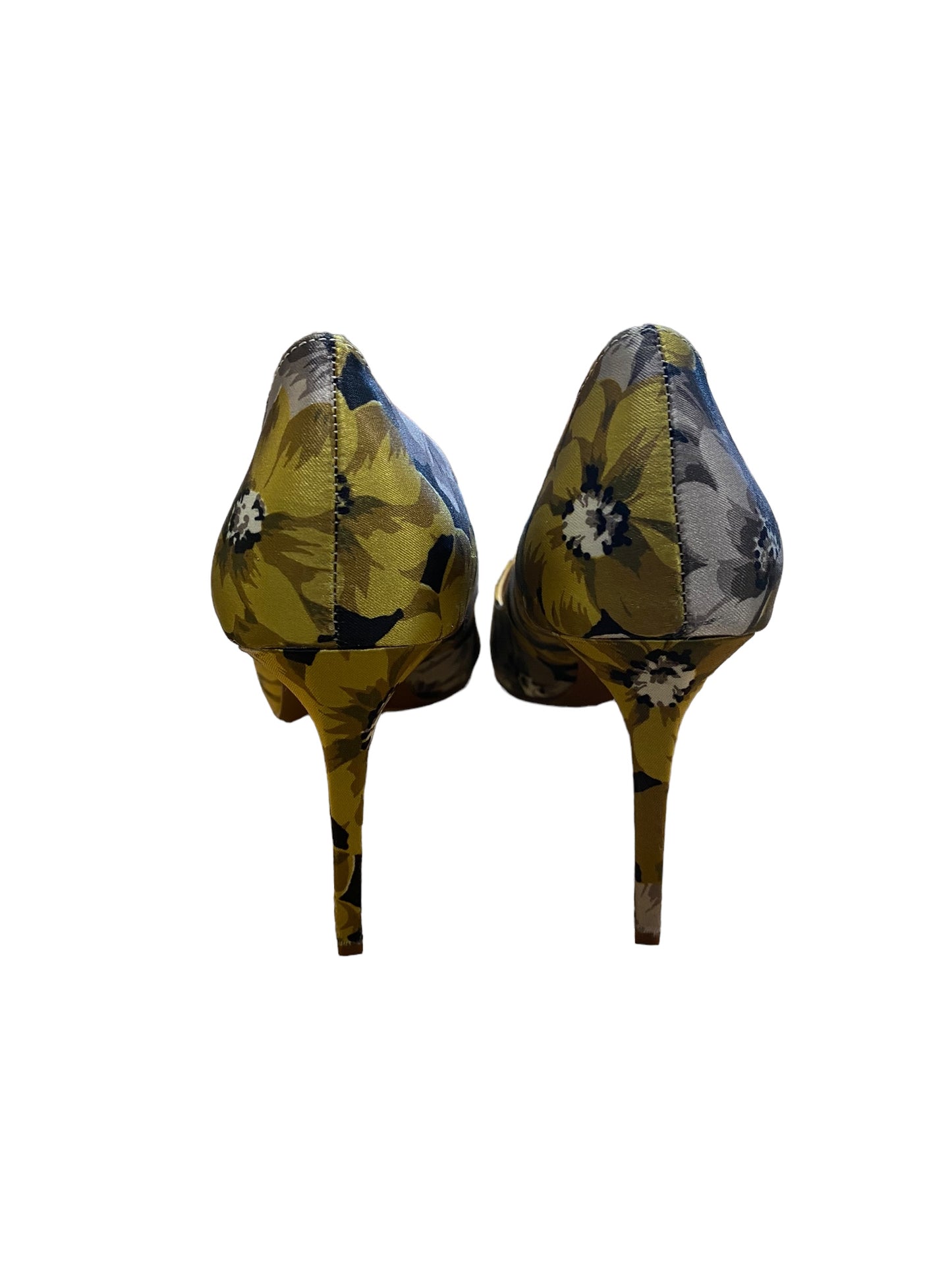 Floral Print Shoes Heels Stiletto Who What Wear, Size 8