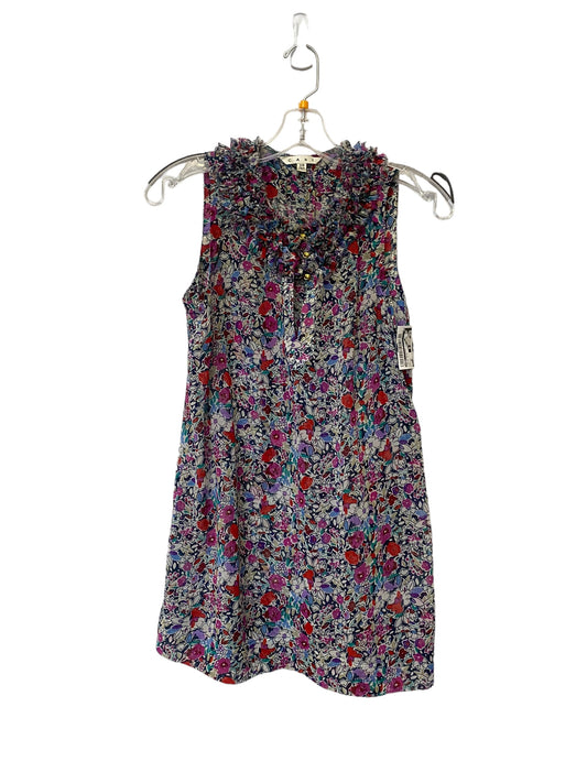 Floral Print Top Sleeveless Cabi, Size Xs