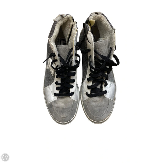 Shoes Sneakers By Steve Madden In Grey, Size: 9