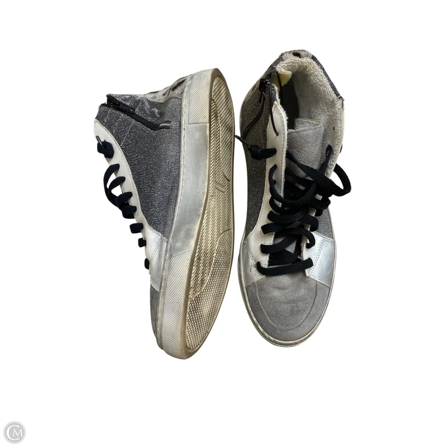 Shoes Sneakers By Steve Madden In Grey, Size: 9
