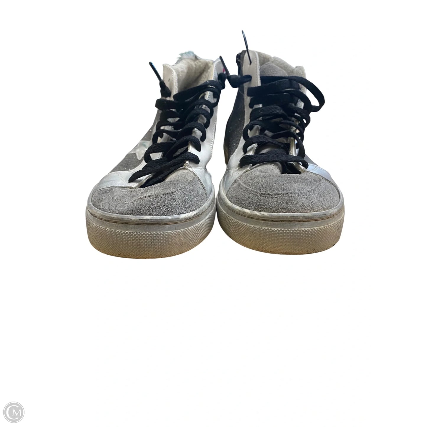 Shoes Sneakers By Steve Madden In Grey, Size: 9