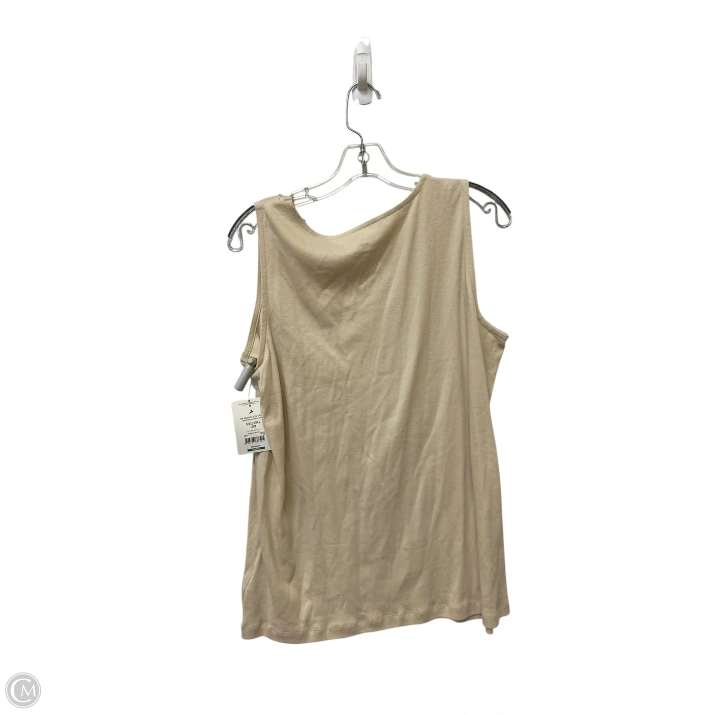 Top Sleeveless By White Stag In Cream, Size: Xxl