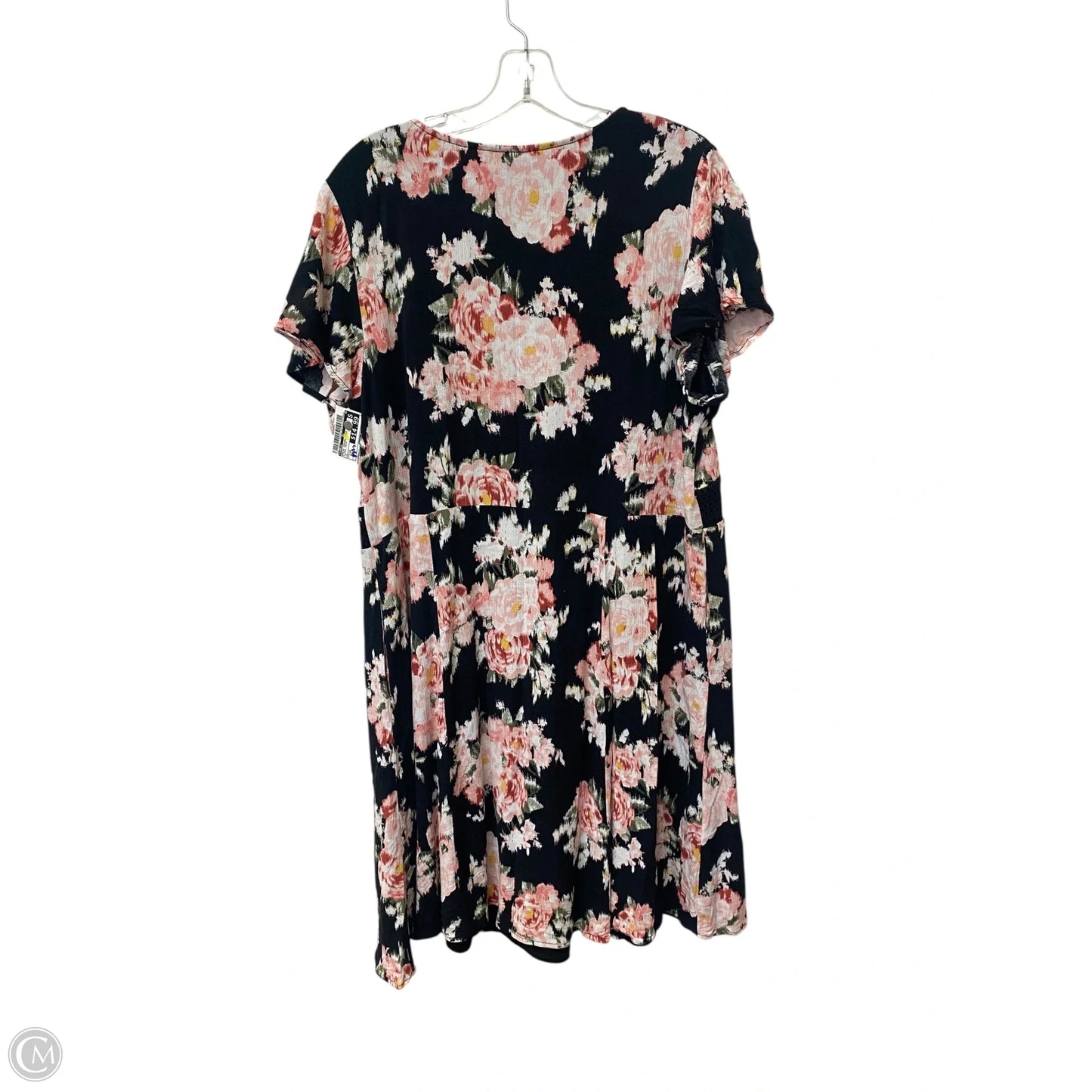 Dress Casual Midi By Torrid In Floral Print, Size: 1x