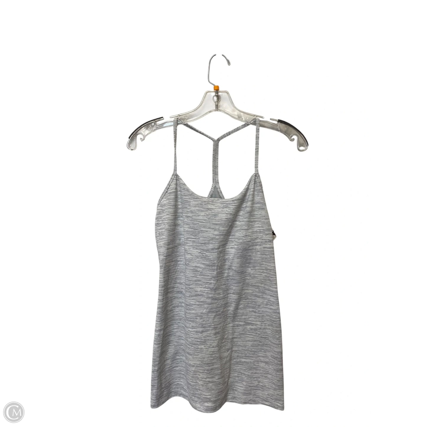 Athletic Tank Top By Lululemon In Grey, Size: 8