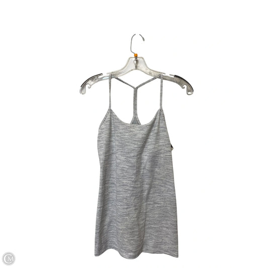 Athletic Tank Top By Lululemon In Grey, Size: 8