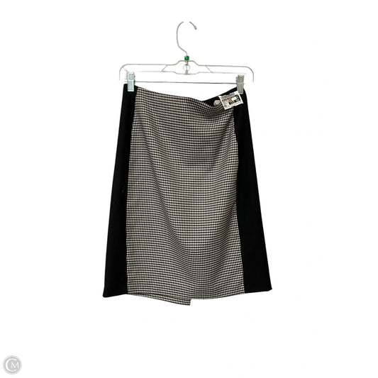 Skirt Midi By White House Black Market In Black & White, Size: 4