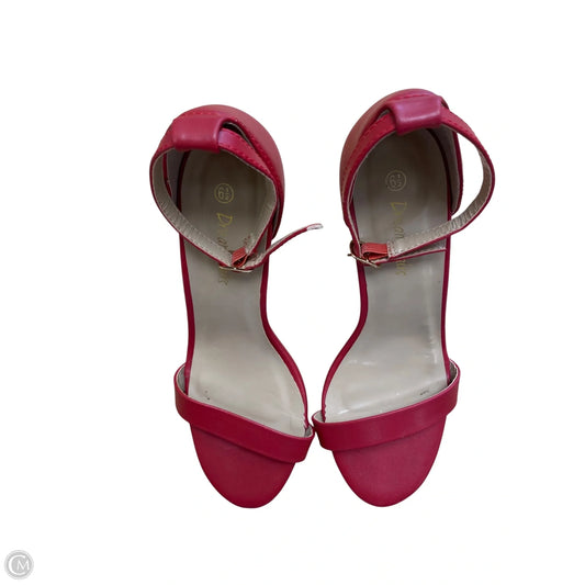 Shoes Heels Stiletto By Clothes Mentor In Red, Size: 6.5