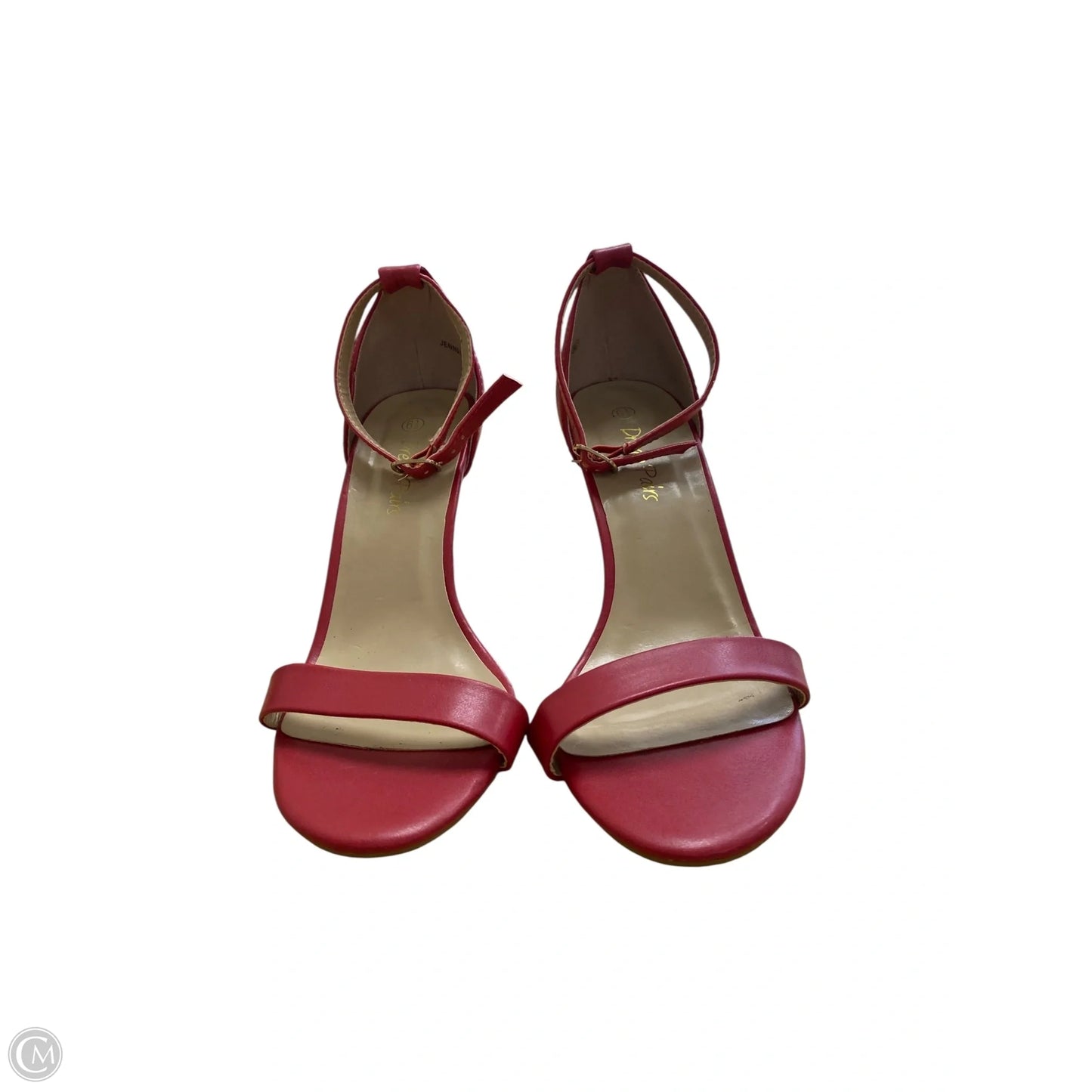 Shoes Heels Stiletto By Clothes Mentor In Red, Size: 6.5