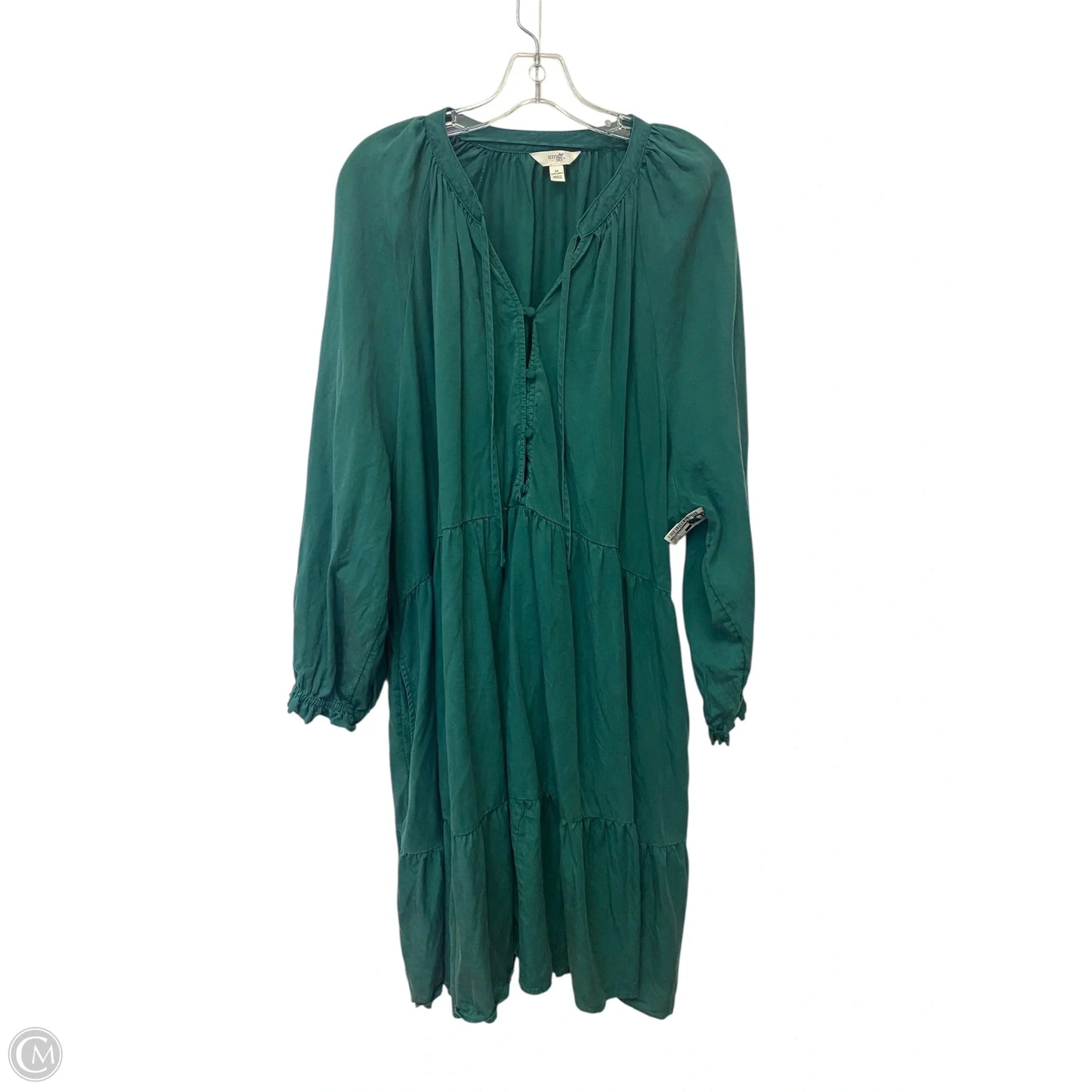 Dress Casual Midi By Terra & Sky In Green, Size: 3x