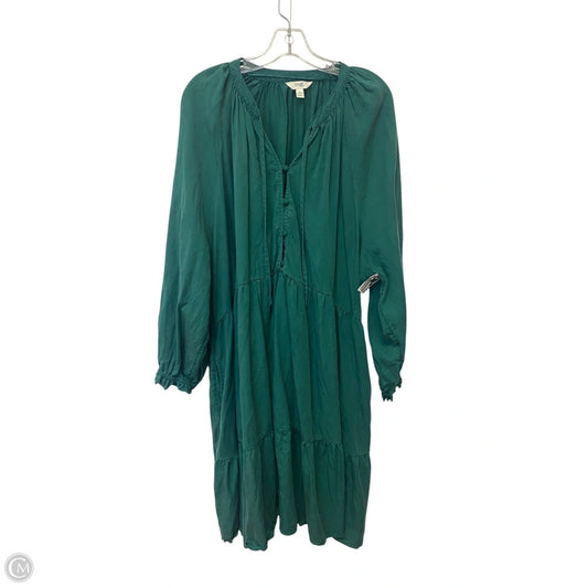 Dress Casual Midi By Terra & Sky In Green, Size: 3x