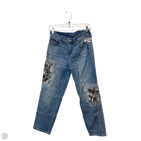 Jeans Straight By White House Black Market In Blue Denim, Size: 6