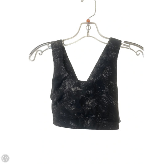 Athletic Bra By Lululemon In Black, Size: 6