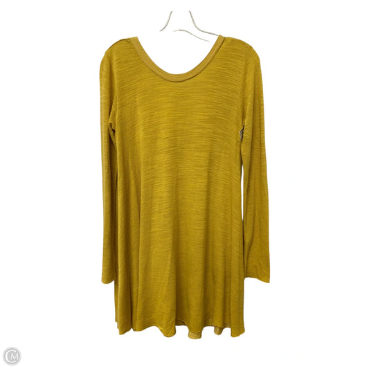 Top Long Sleeve By Free People In Yellow, Size: S