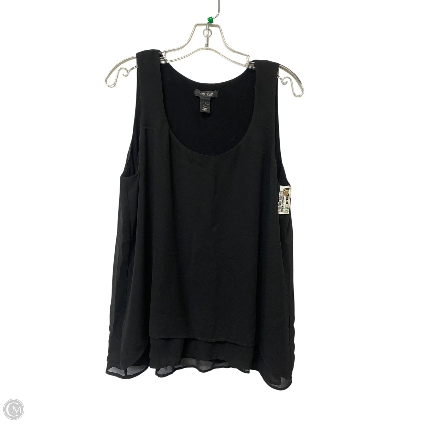 Top Sleeveless By White House Black Market In Black, Size: L
