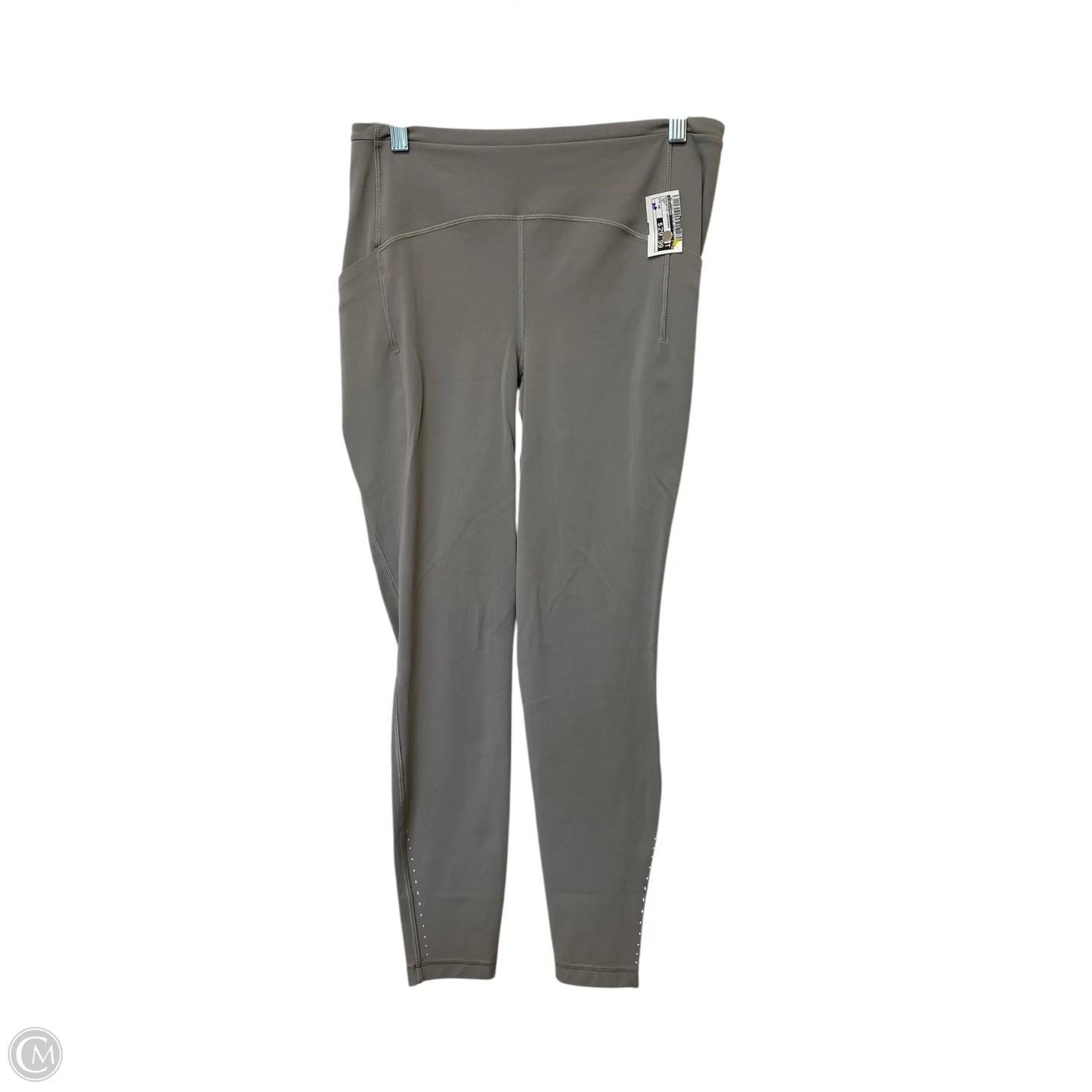 Athletic Leggings By Lululemon In Grey, Size: 10