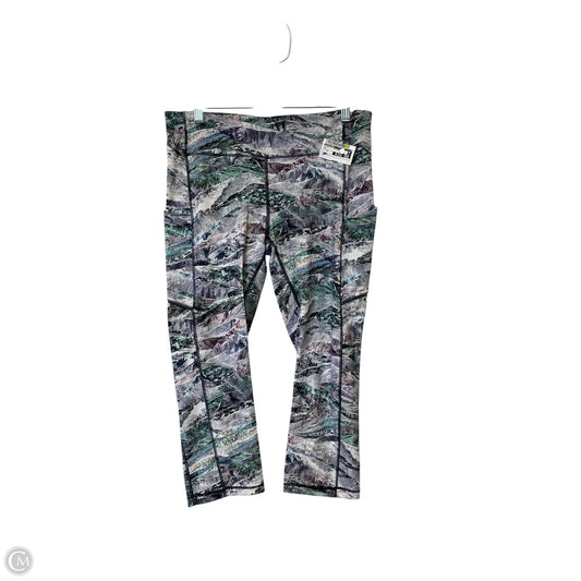 Athletic Leggings By Lululemon In Multi-colored, Size: 10