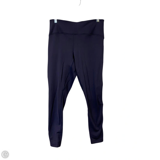 Athletic Leggings By Lululemon In Purple, Size: 12