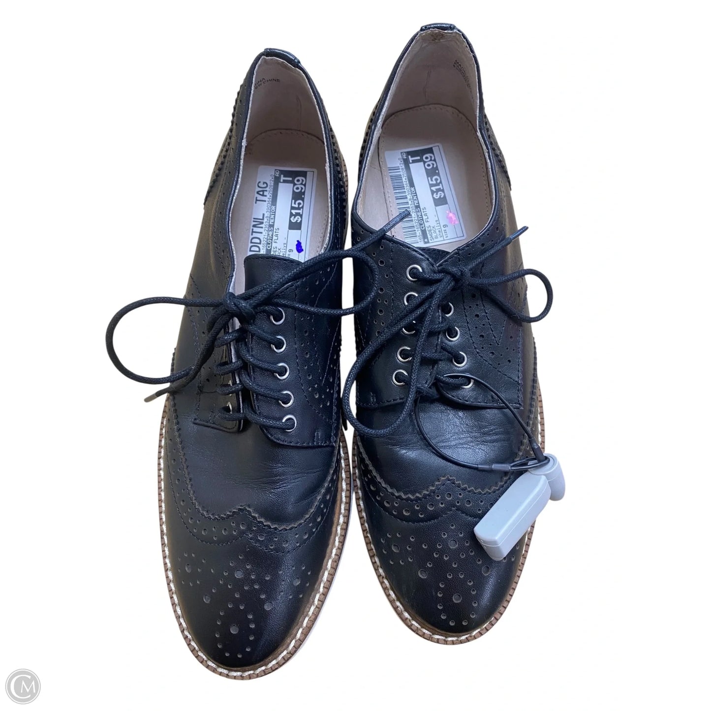 Shoes Flats By Clothes Mentor In Black, Size: 9