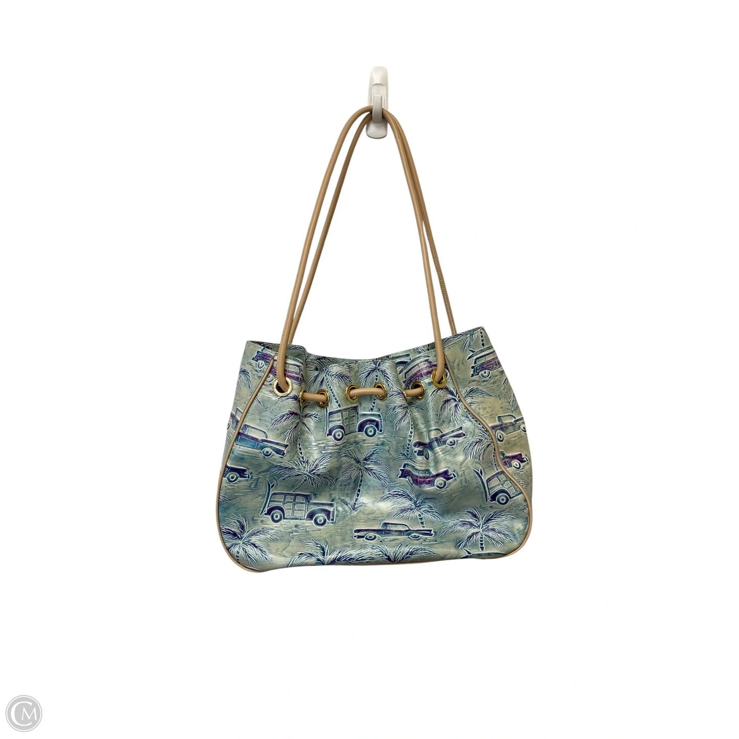 Handbag Designer By Brahmin, Size: Large