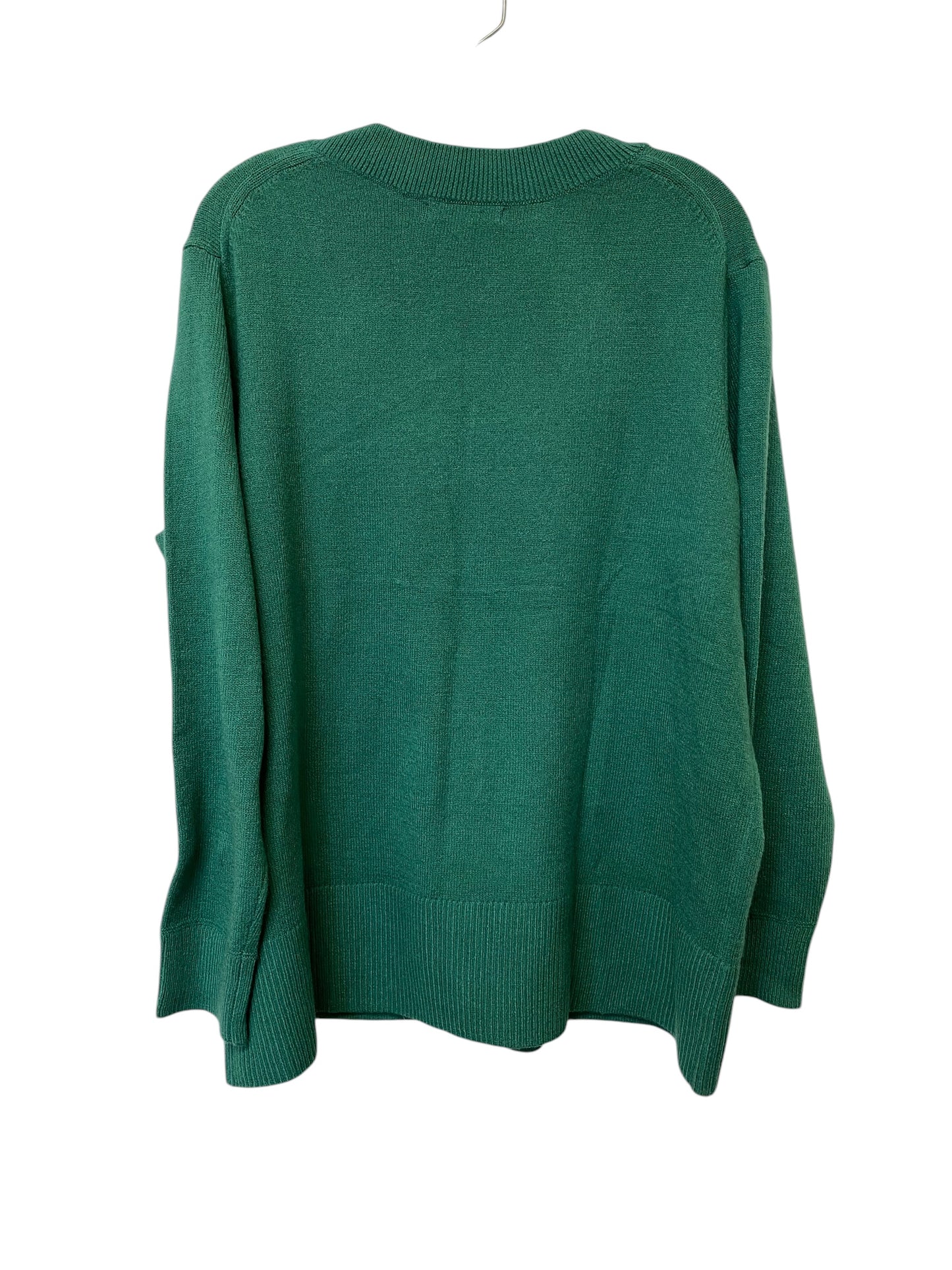 Sweater By Banana Republic In Green, Size: L