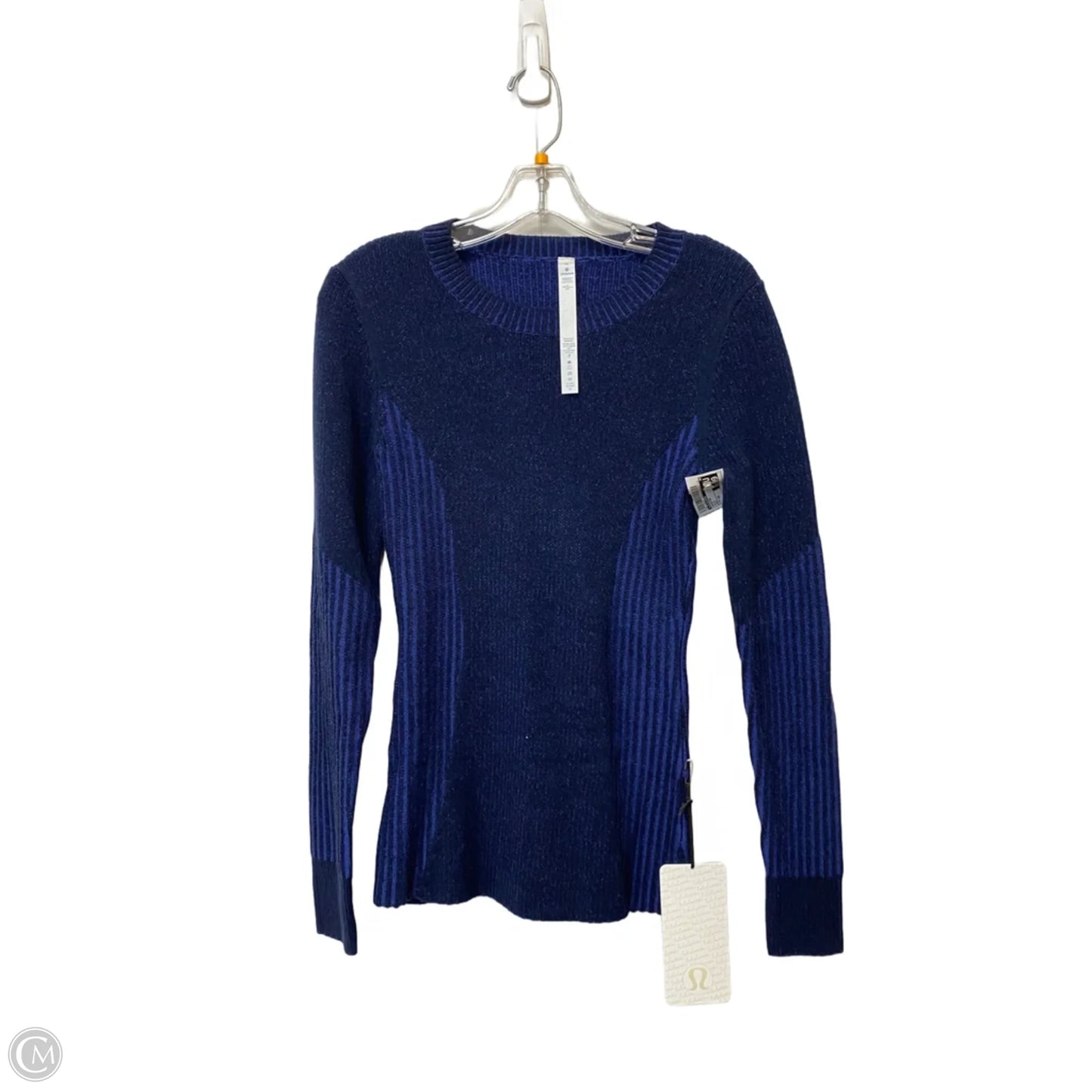 Sweater By Lululemon In Blue, Size: 10