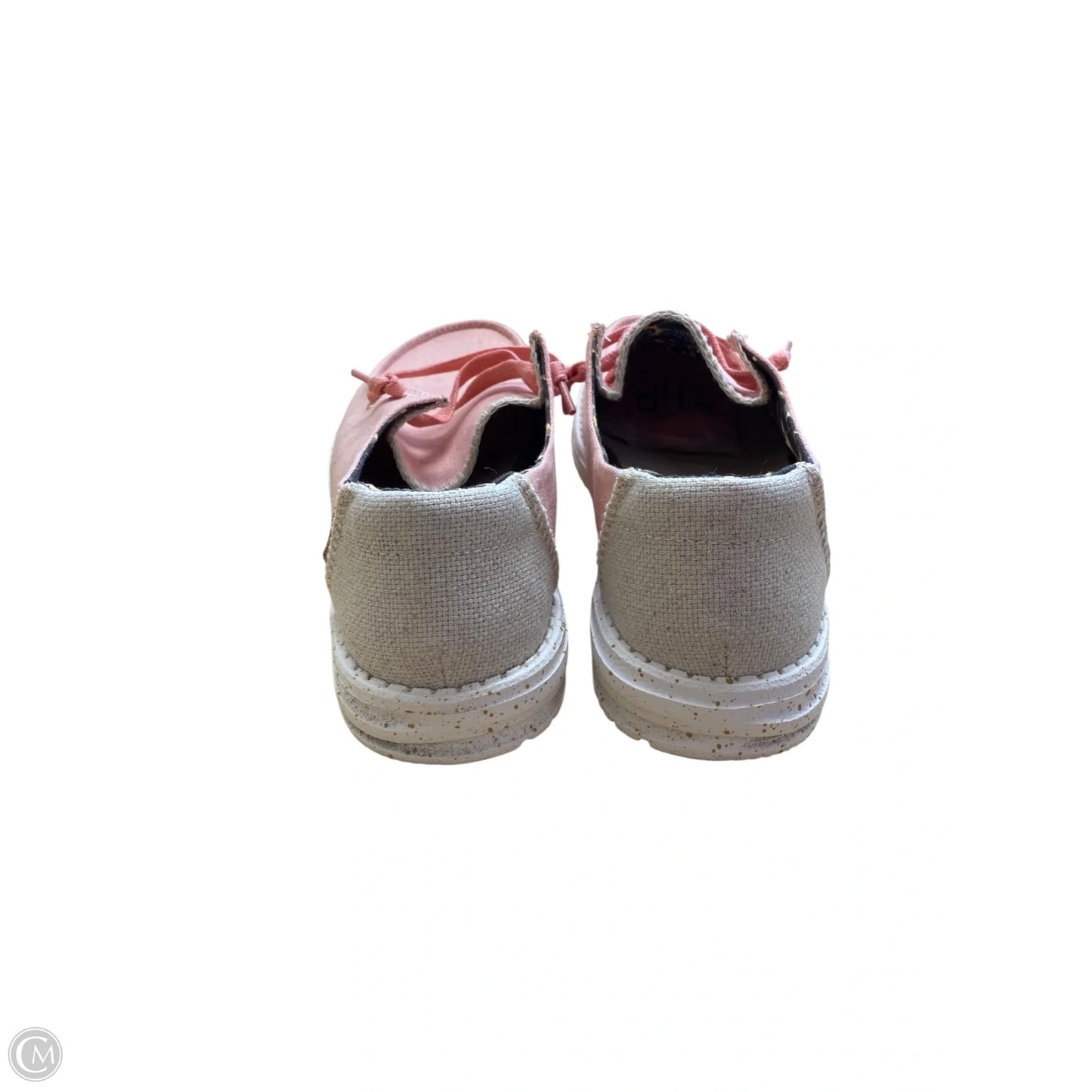 Shoes Flats By Hey Dude In Pink, Size: 8