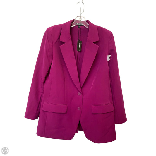 Blazer By Express In Purple, Size: L