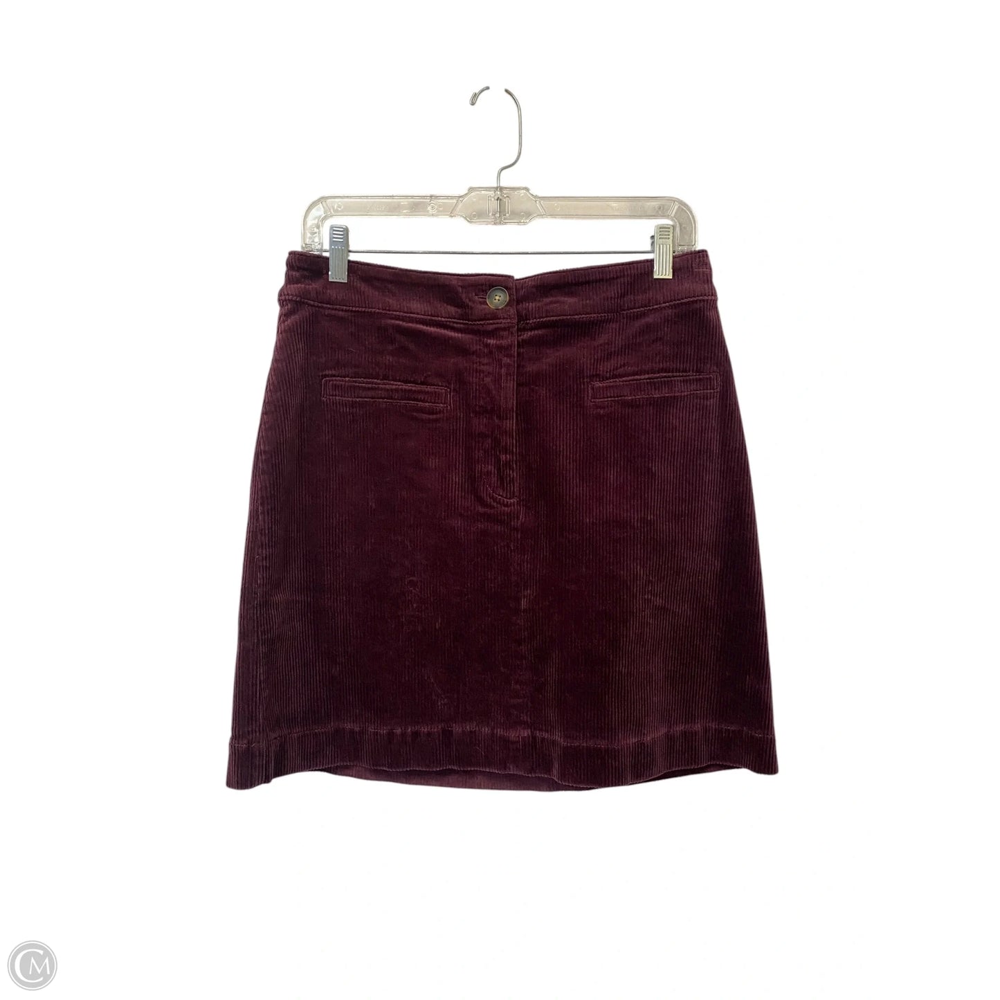 Skirt Mini & Short By Loft In Maroon, Size: 6p