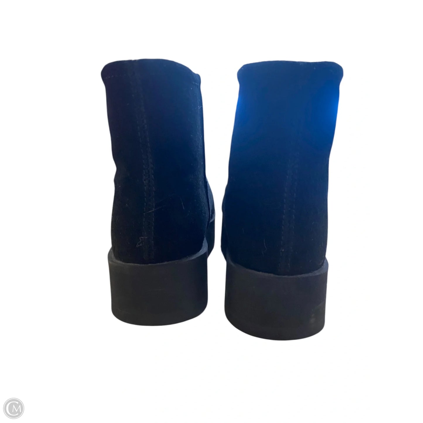 Boots Ankle Flats By Time And Tru In Black, Size: 7