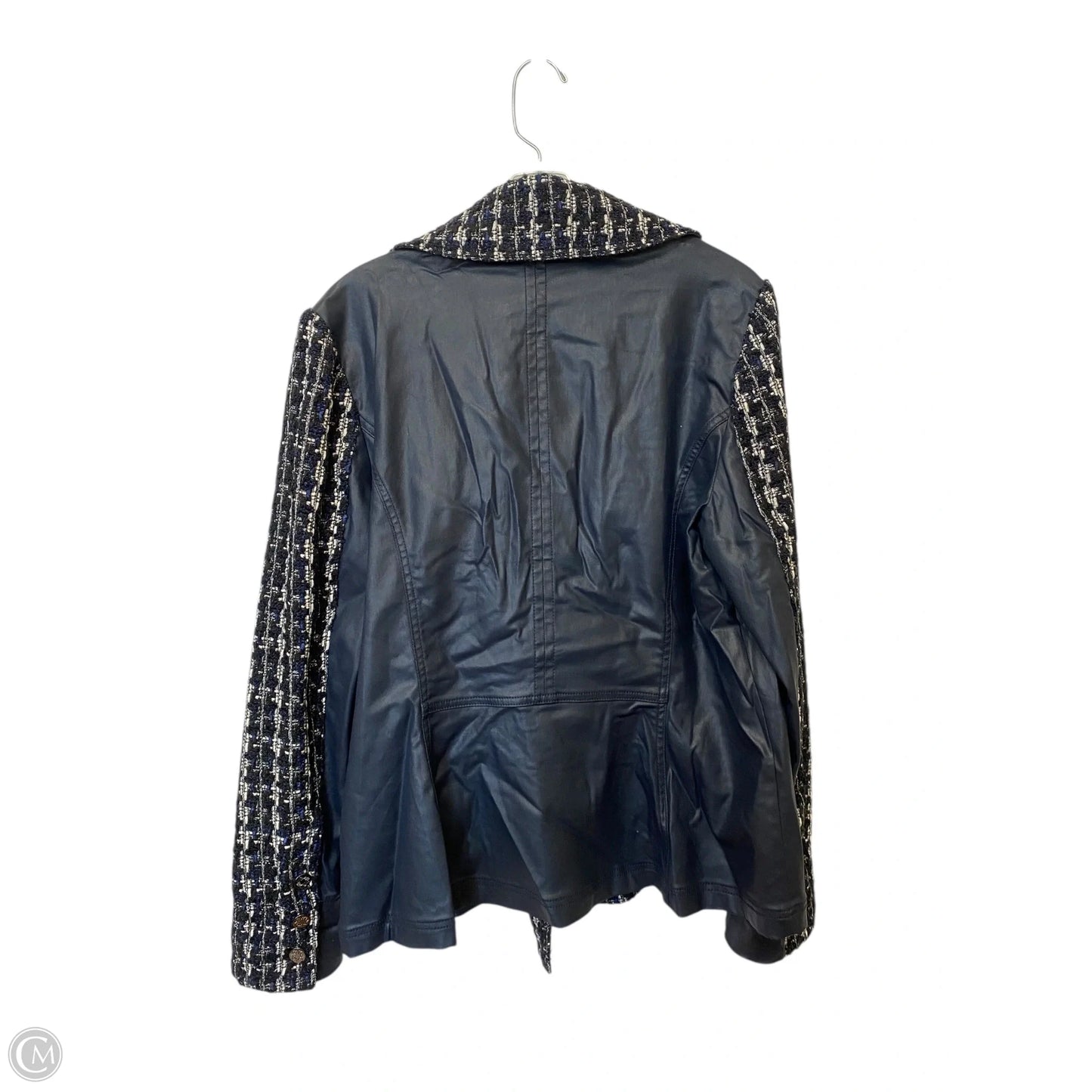 Jacket Moto By White House Black Market In Black, Size: 18