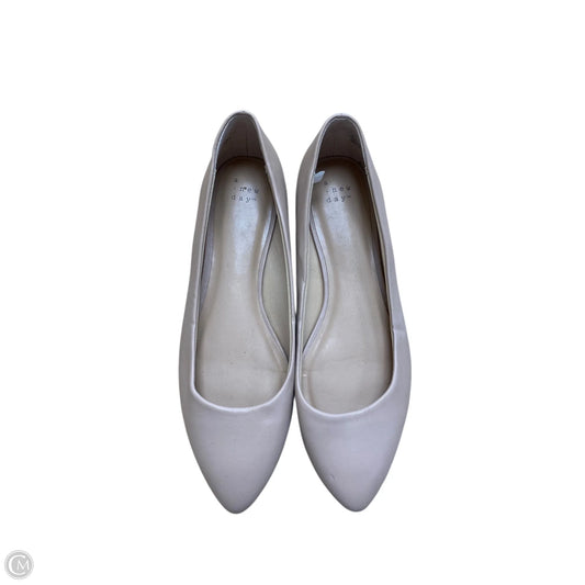 Shoes Flats By A New Day In Cream, Size: 8.5