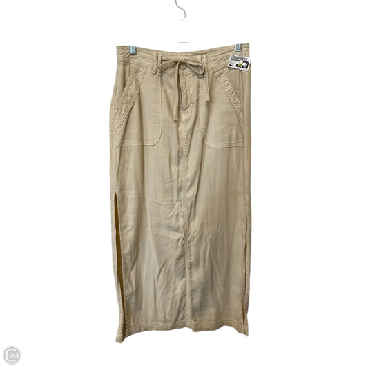 Skirt Maxi By American Eagle In Tan, Size: 2