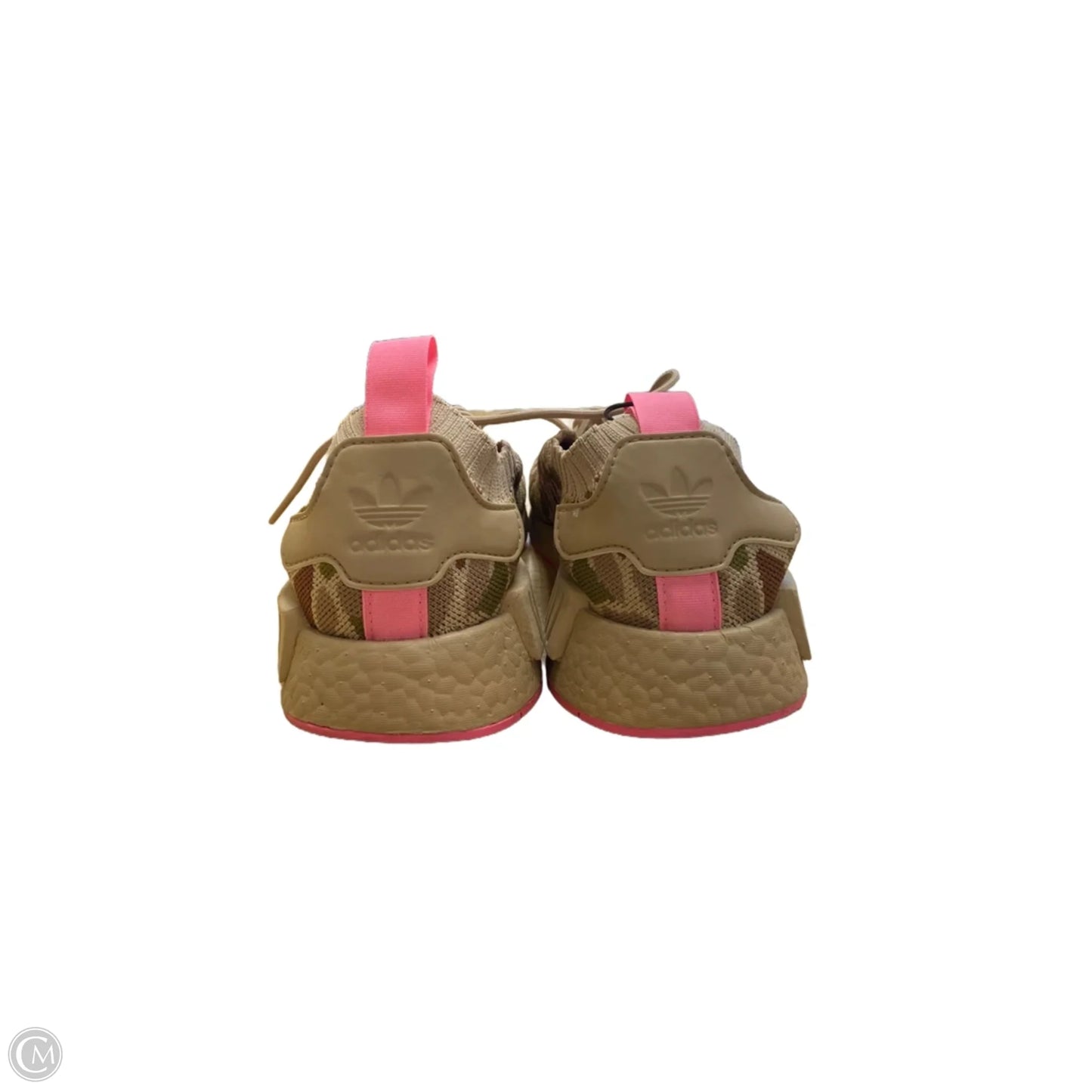 Shoes Athletic By Adidas In Camouflage Print, Size: 8