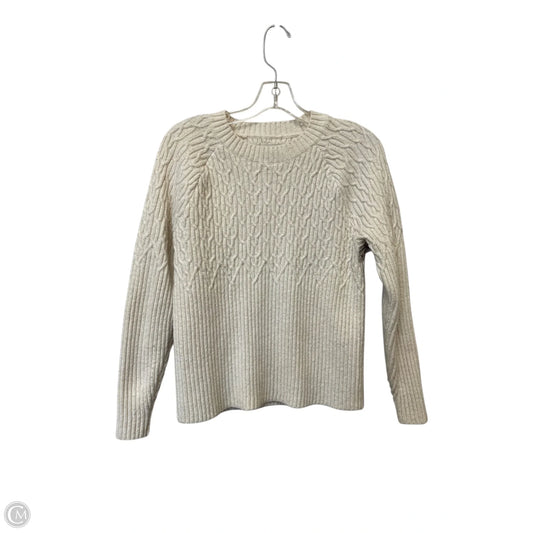 Sweater By Loft In White, Size: M