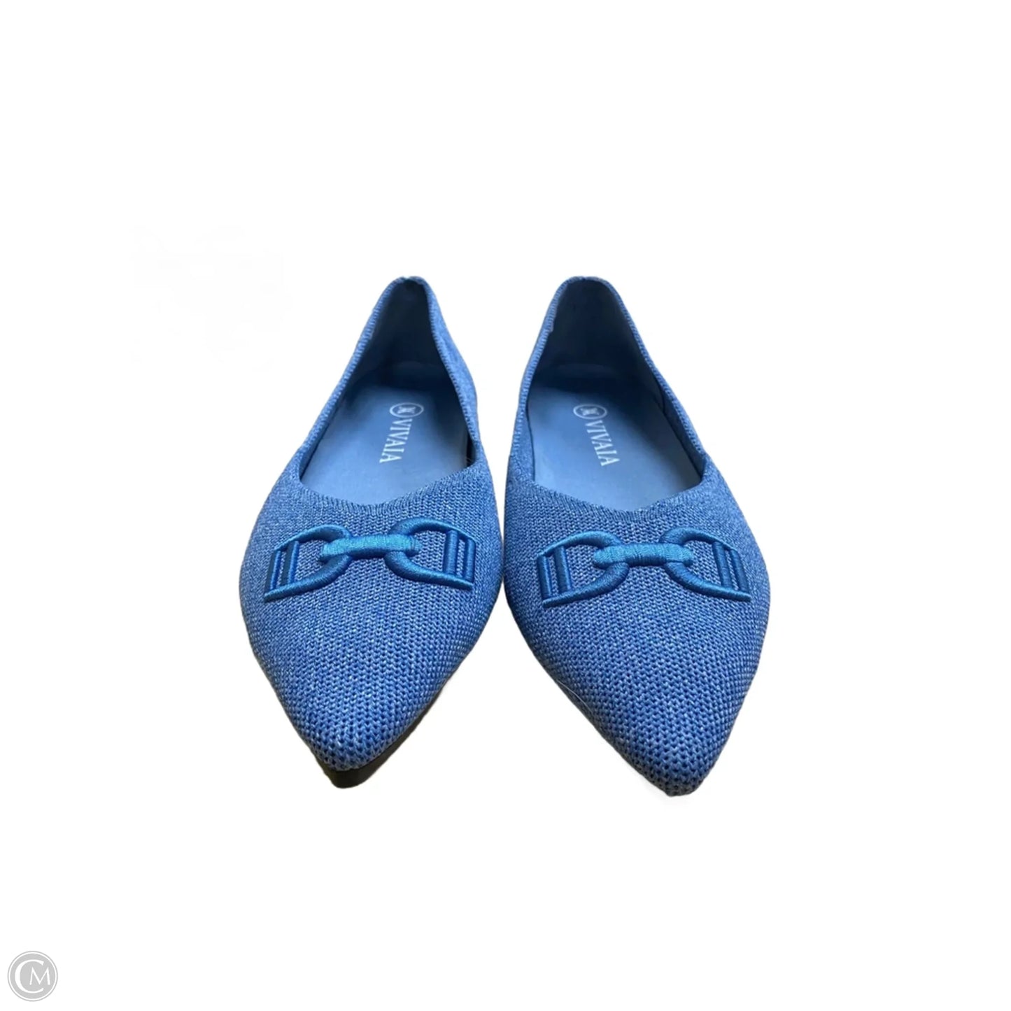 Shoes Flats By Vivaia In Blue, Size: 8
