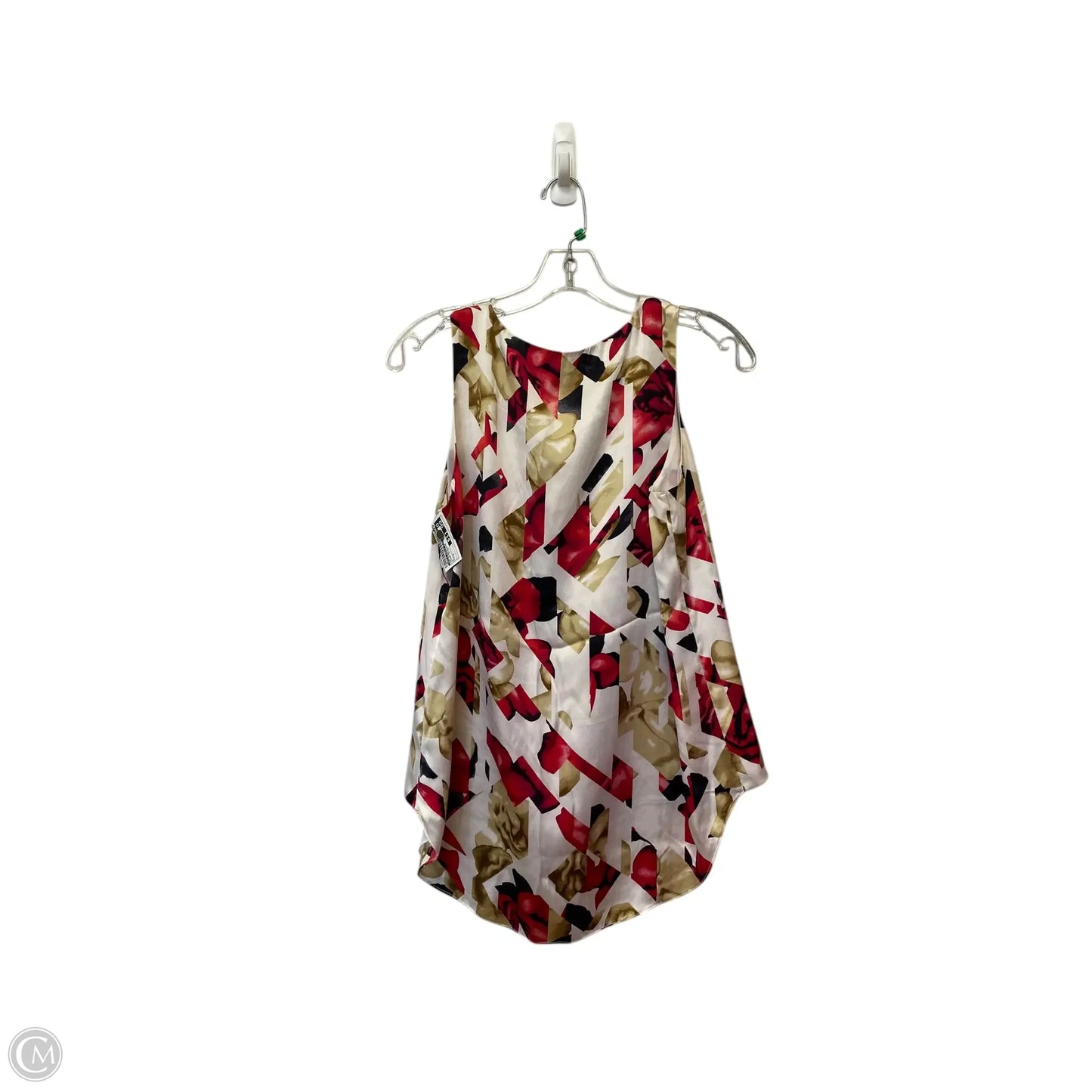 Top Sleeveless By White House Black Market In Floral Print, Size: S