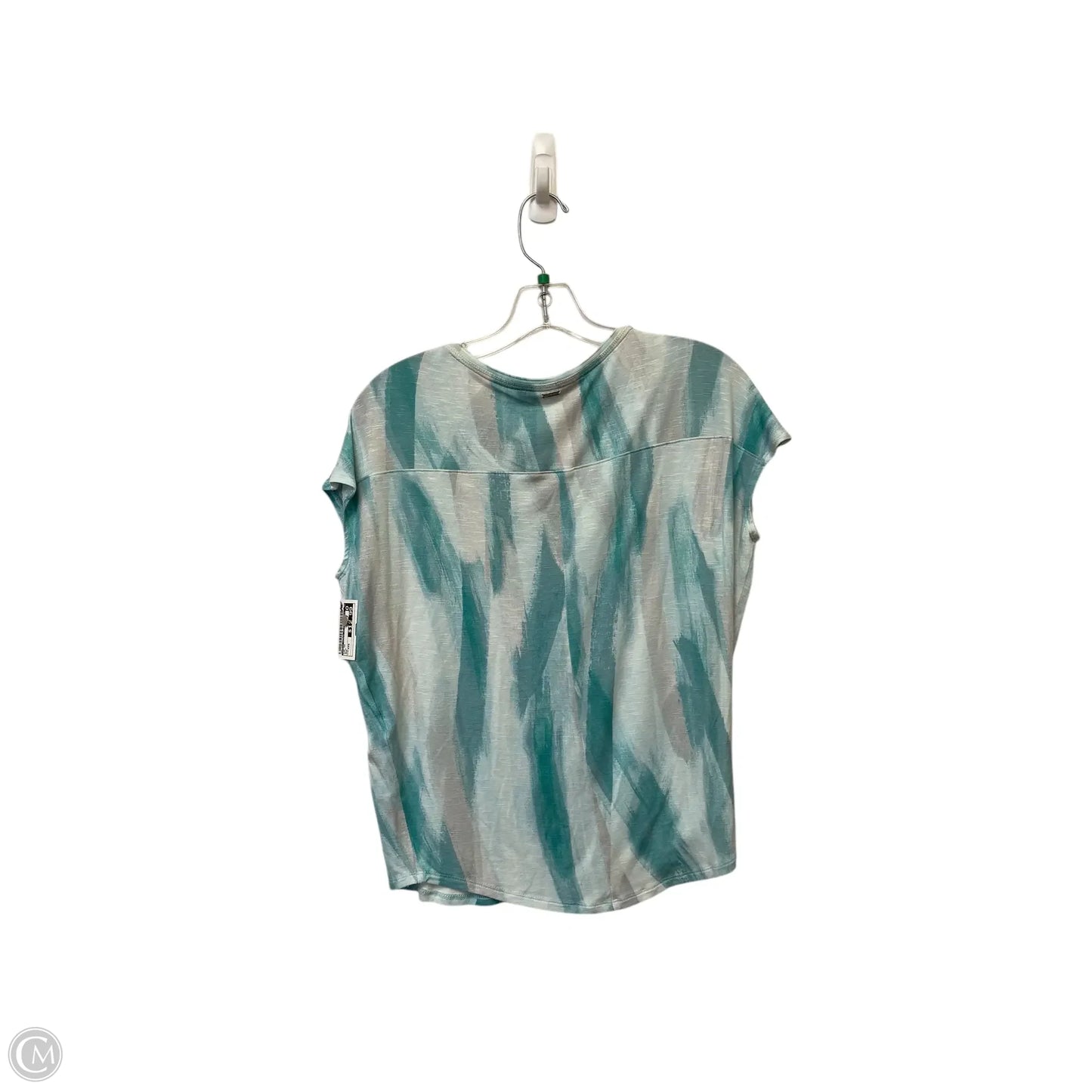 Top Short Sleeve By White House Black Market In Blue, Size: Xxs