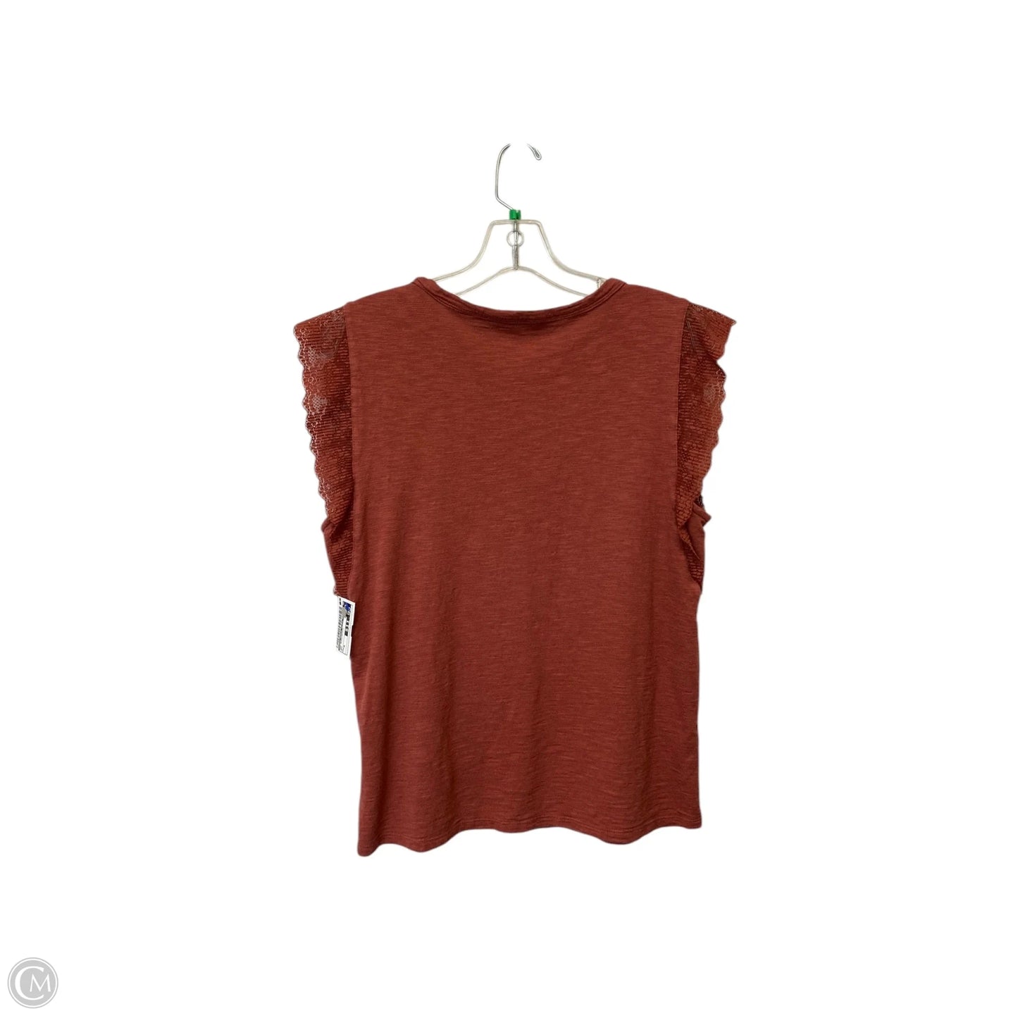 Top Sleeveless By White House Black Market In Red, Size: M