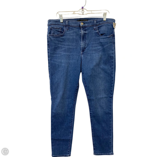 Jeans Skinny By Joes Jeans In Blue Denim, Size: 16