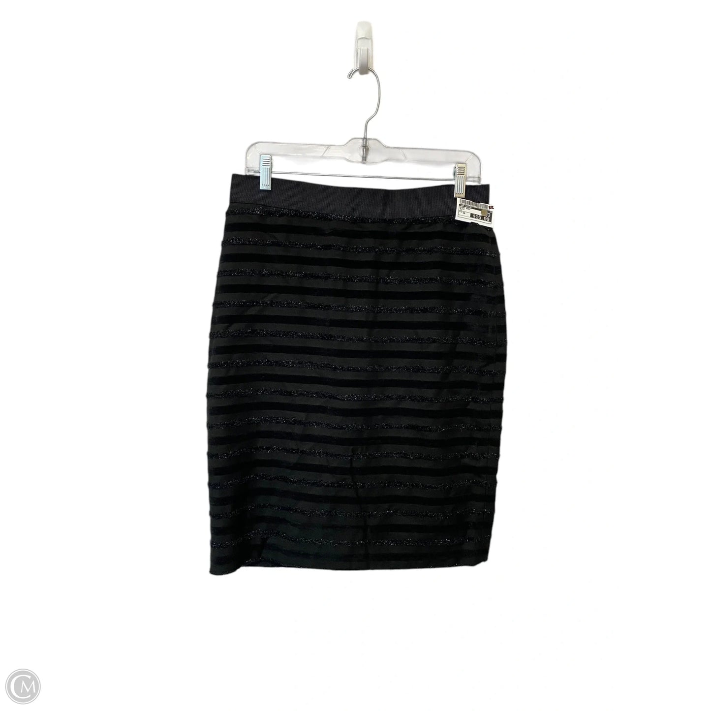 Skirt Midi By Ann Taylor In Black, Size: 10