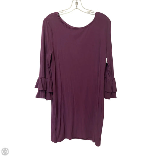 Dress Casual Short By White House Black Market In Purple, Size: M