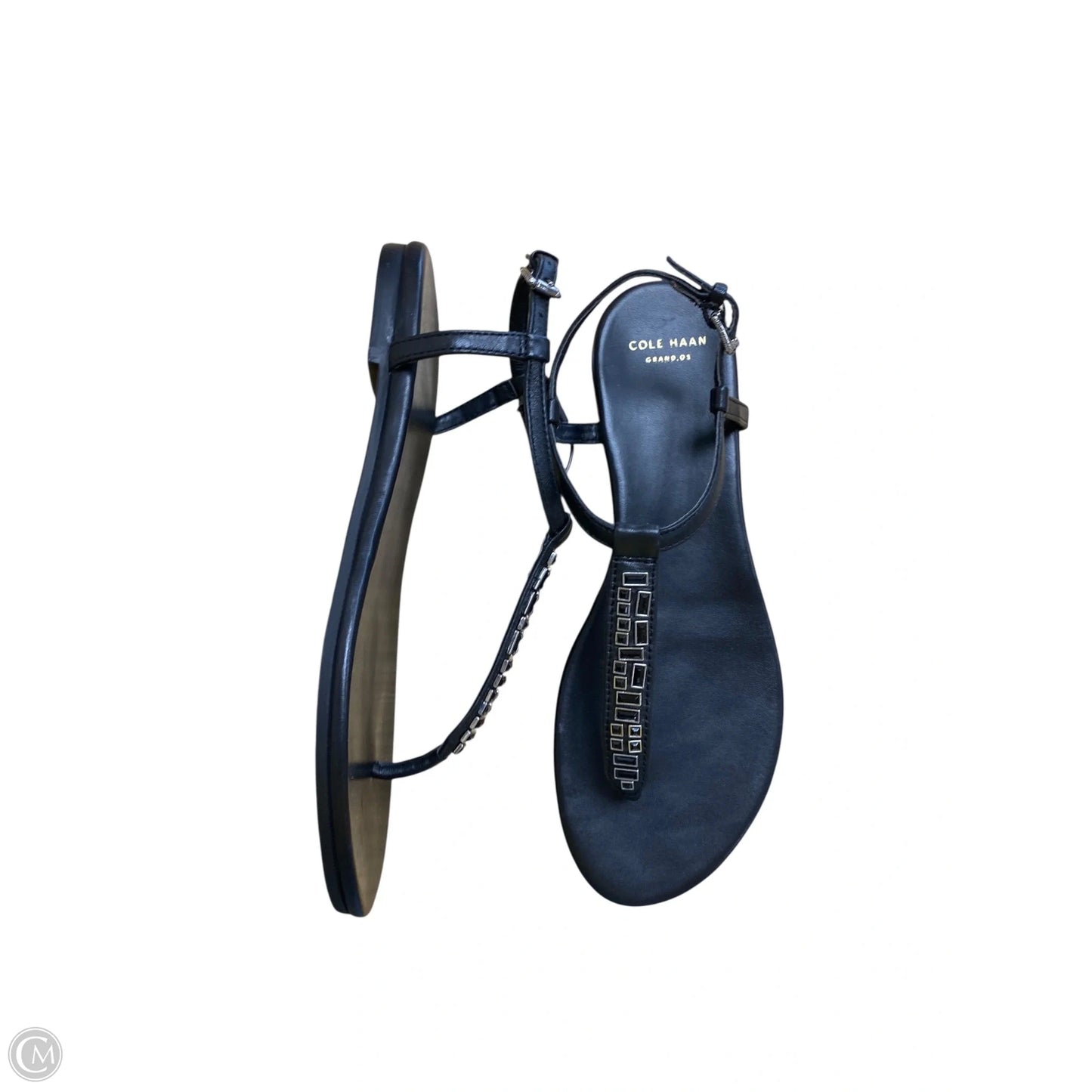 Sandals Flats By Cole-haan In Black, Size: 6.5
