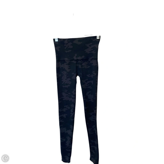 Athletic Leggings By Spanx In Camouflage Print, Size: S