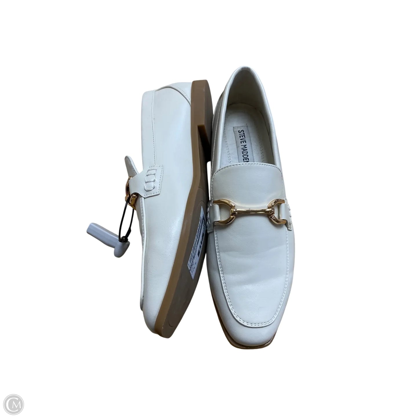 Shoes Flats By Steve Madden In White, Size: 8.5