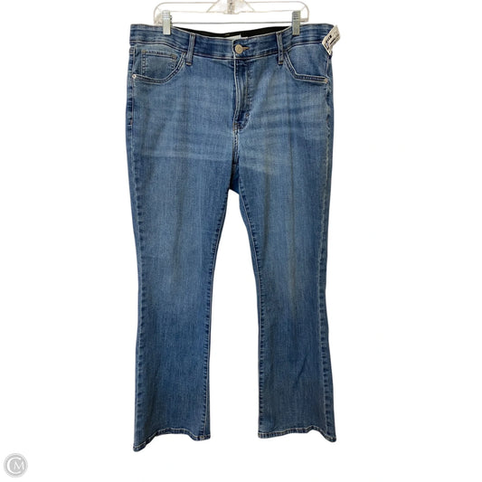 Jeans Straight By Sonoma In Blue, Size: 18