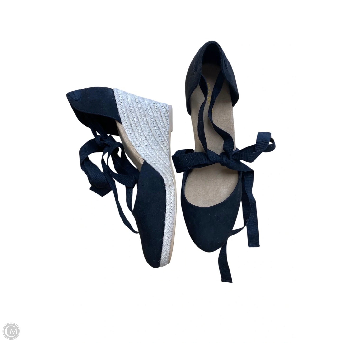 Shoes Heels Wedge By Old Navy In Black, Size: 10