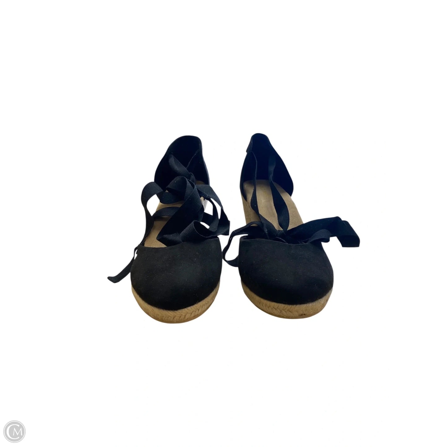 Shoes Heels Wedge By Old Navy In Black, Size: 10