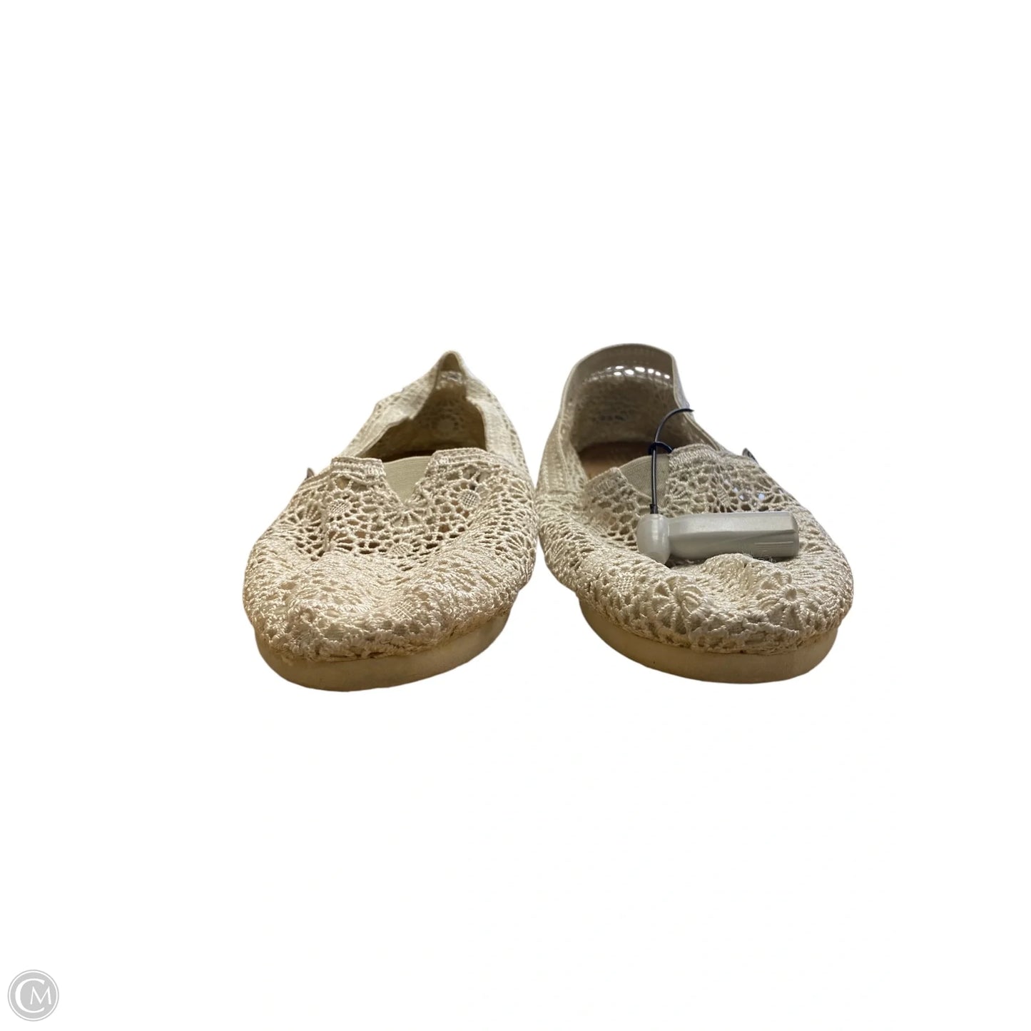 Shoes Flats By Toms In White, Size: 11